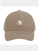Taupe S&S Cotton ADJ CAP close-up on model by Scotch & Soda
