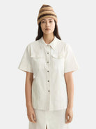 patch-pocket-short-sleeve-shirt side view by Scotch & Soda