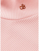 Mock Neck Rib Tee detail view by Scotch & Soda