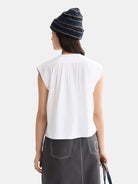 Drapey V Neck T Shirt Image 3 - Scotch & Soda