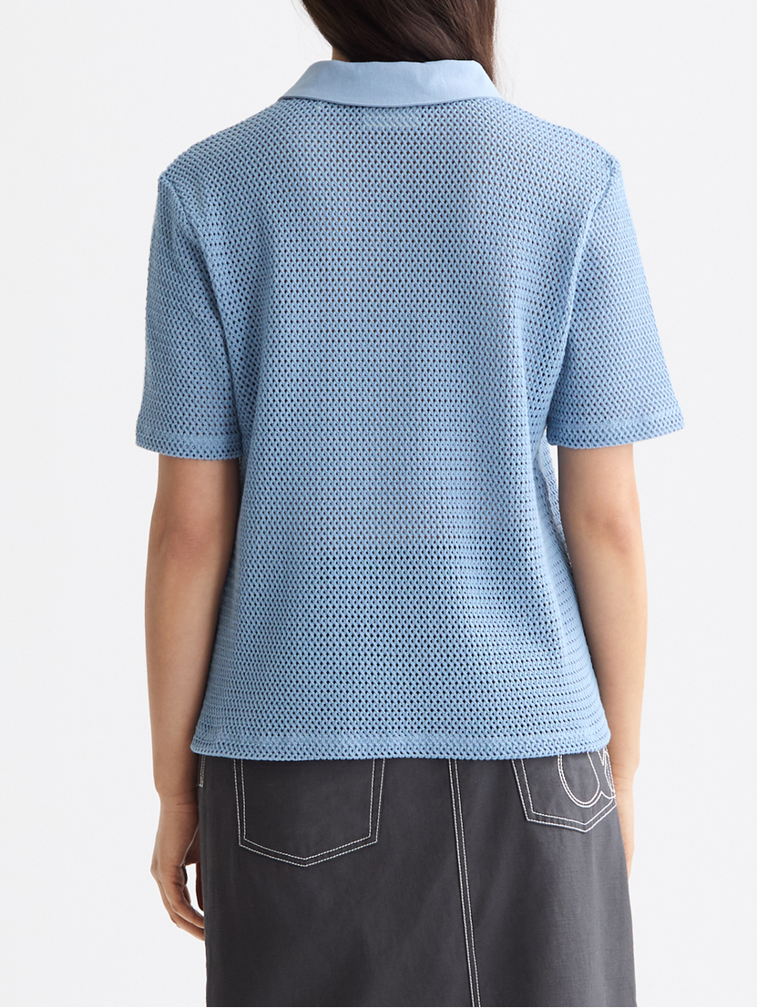 Crochet polo