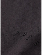 Knitted Spencer Charcoal detail view by Scotch & Soda