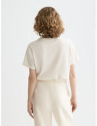 Core Chest Artwork Regular T-shirt detail shot of fabric and craftsmanship by Scotch & Soda