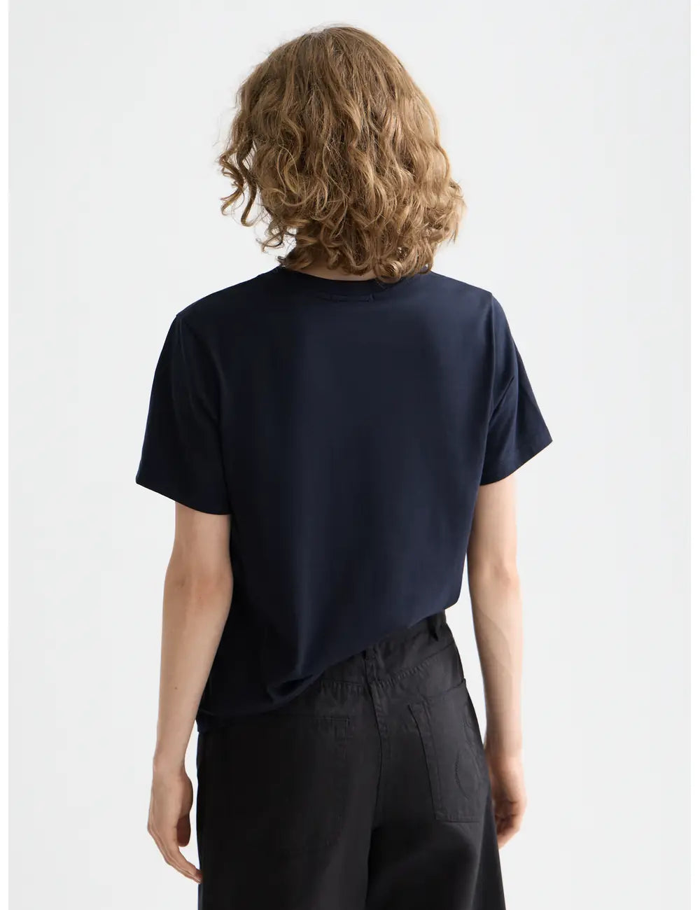 Chest Artwork Tee detail shot showing fabric and craftsmanship by Scotch & Soda