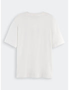 Artwork Loose Fit Tee flat lay back view by Scotch & Soda