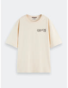 Washed Artwork Loose Fit flat lay front view by Scotch & Soda