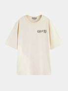 washed-artwork-loose-fit-t-shirt front view by Scotch & Soda