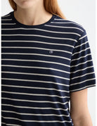 Striped Regular T Shirt detail view by Scotch & Soda