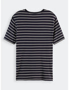 Striped Regular T Shirt flat lay back view by Scotch & Soda