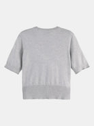 crew-neck-short-sleeve-pullover back view by Scotch & Soda