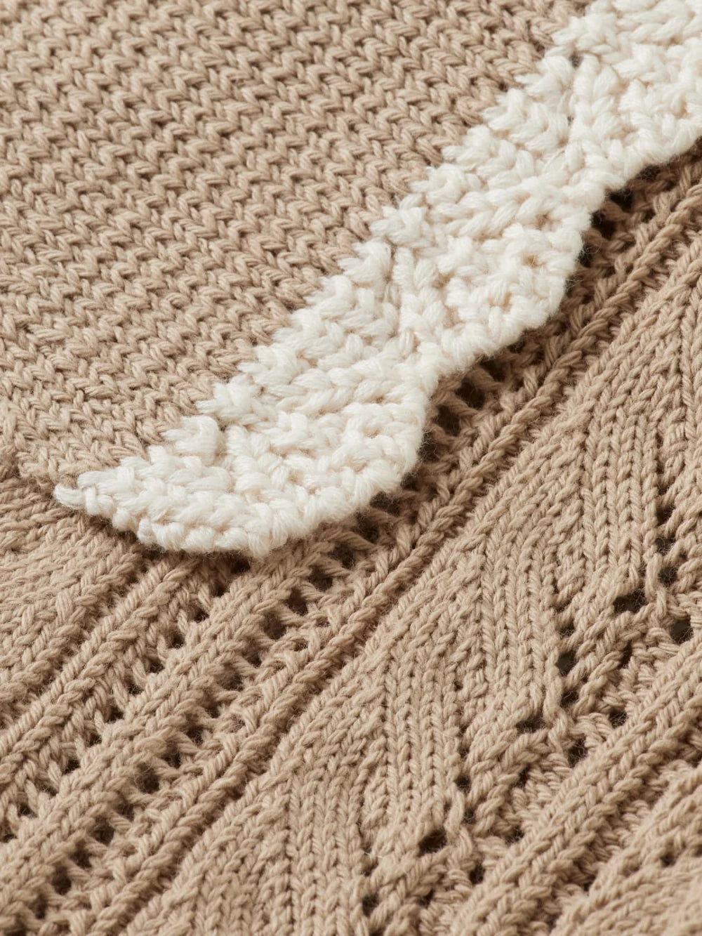 pointelle-collared-knitted-polo-1 detail shot by Scotch & Soda