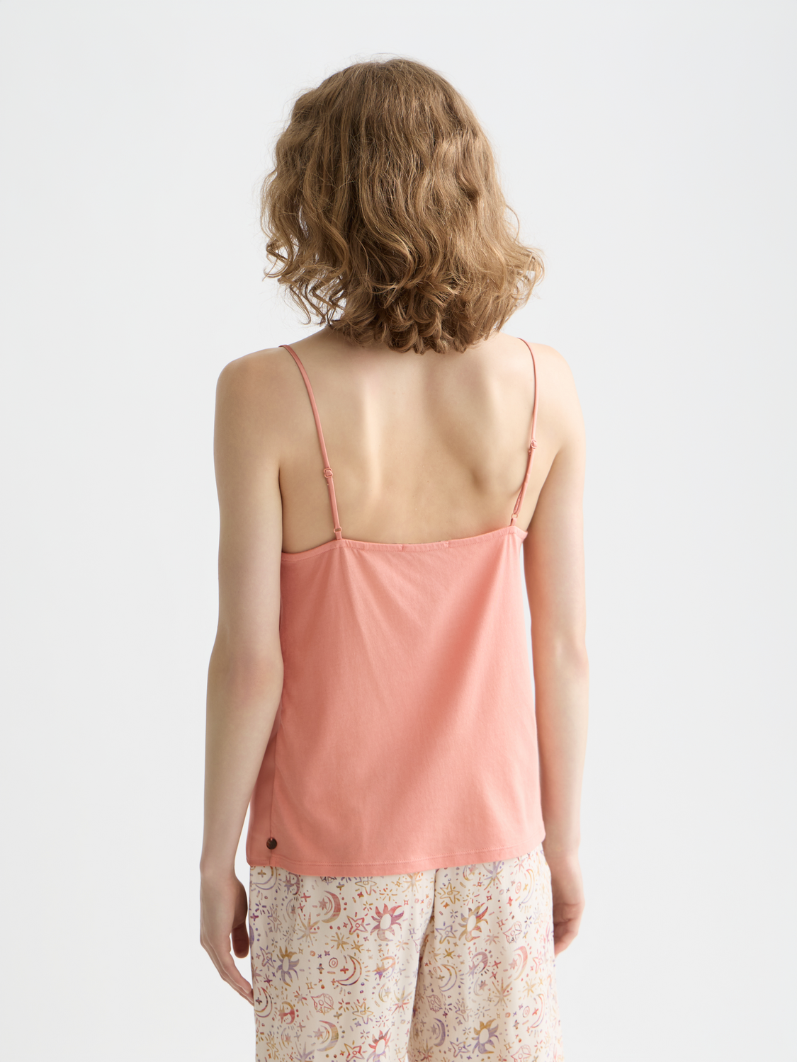 Woven Jersey Tank