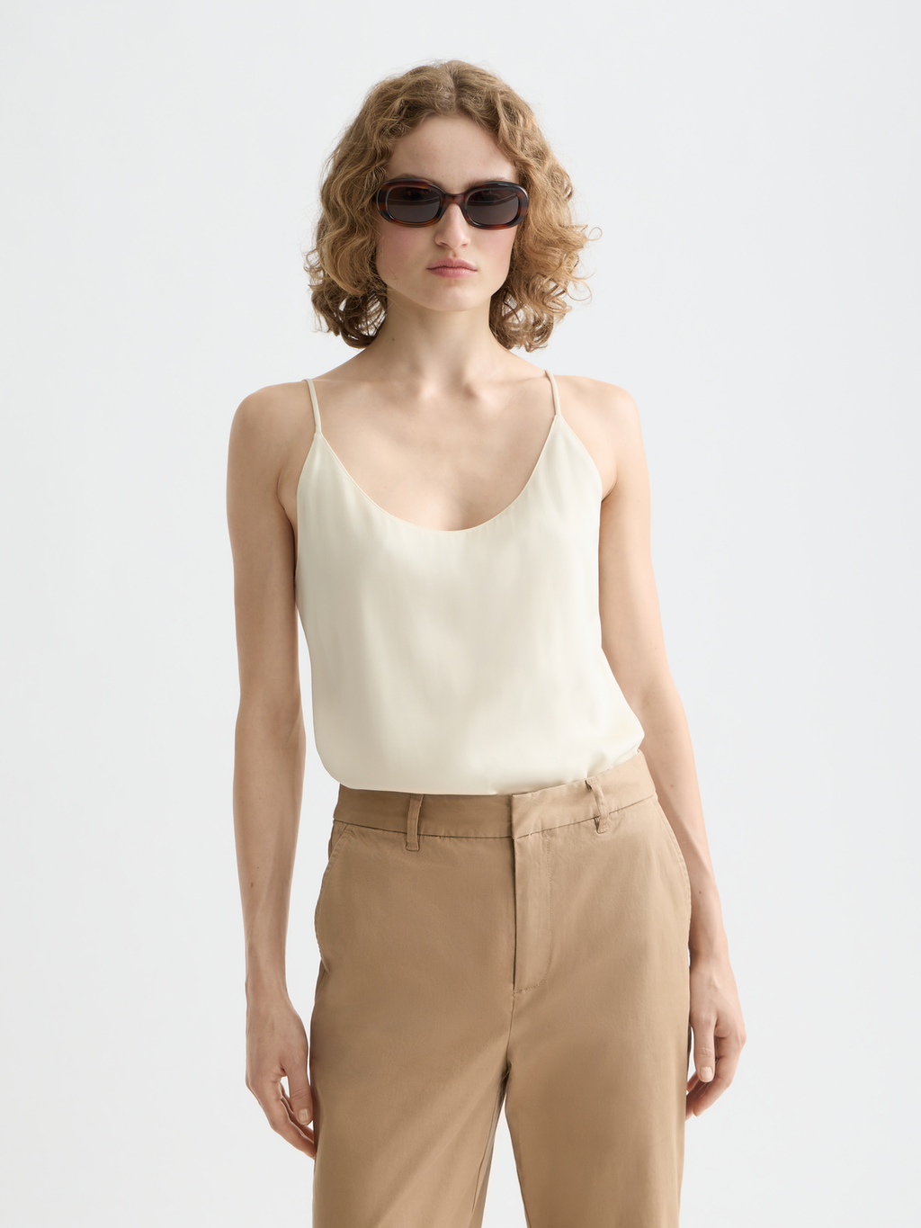 Essentials JERSEY WOVEN TANK