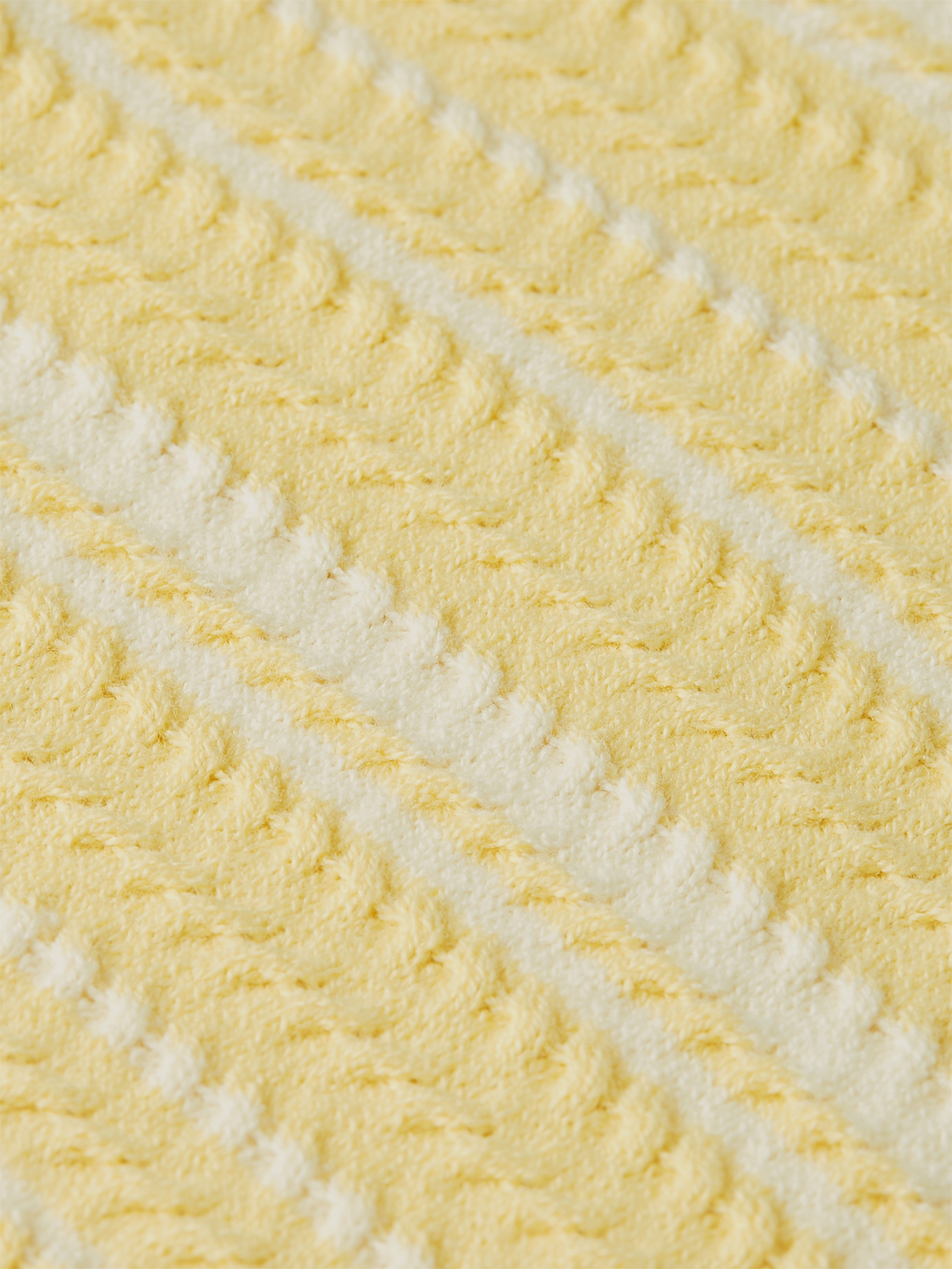 Textured stripe knitted top