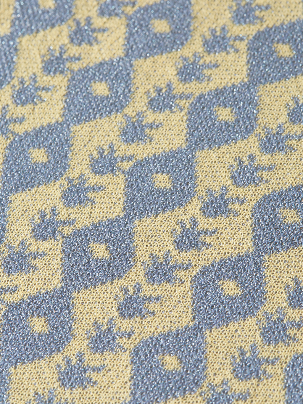Jacquard knitted vest