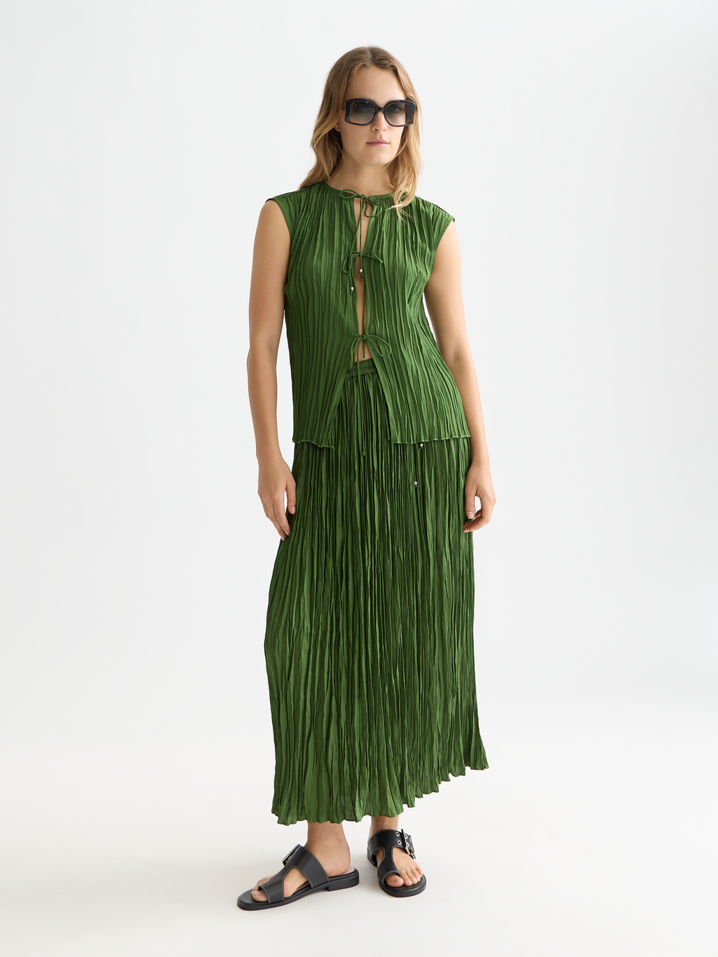 Pleat top