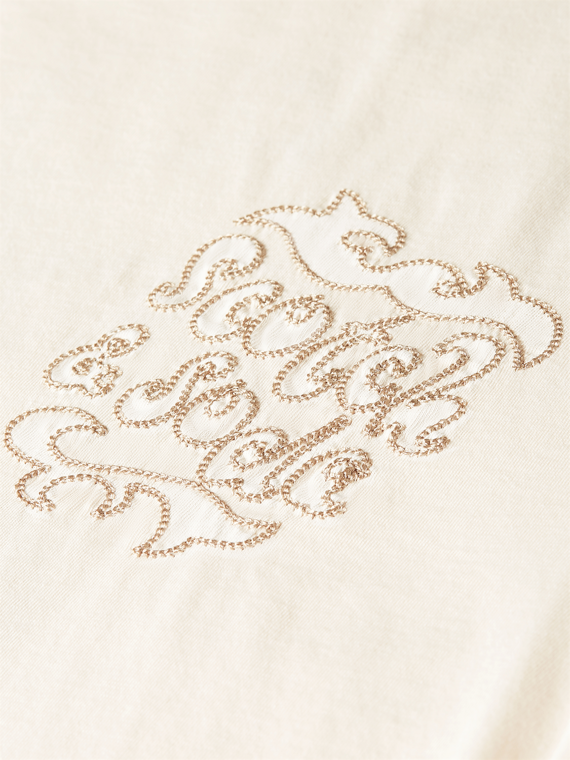 Washed artwork loose T-shirt
