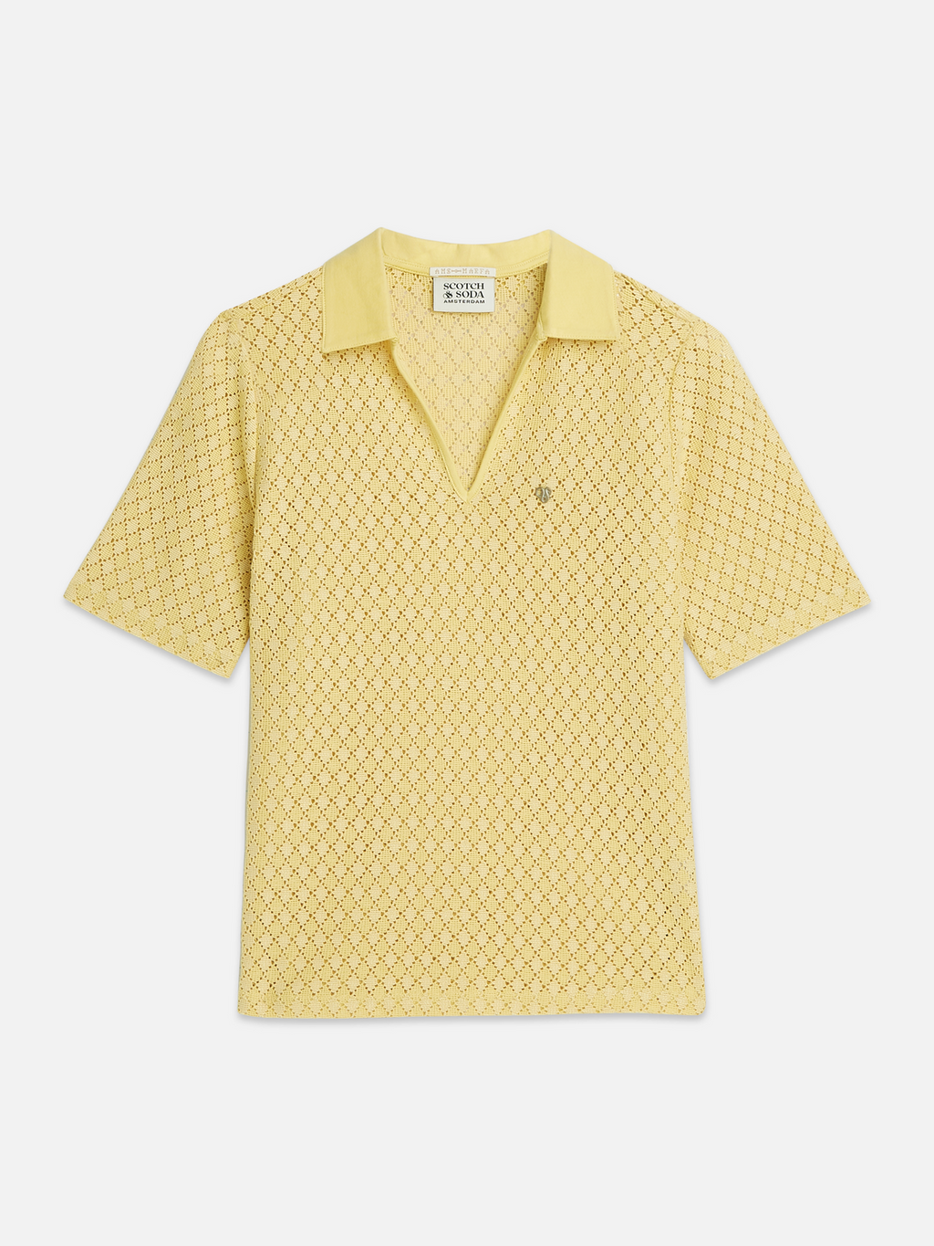 Crochet polo