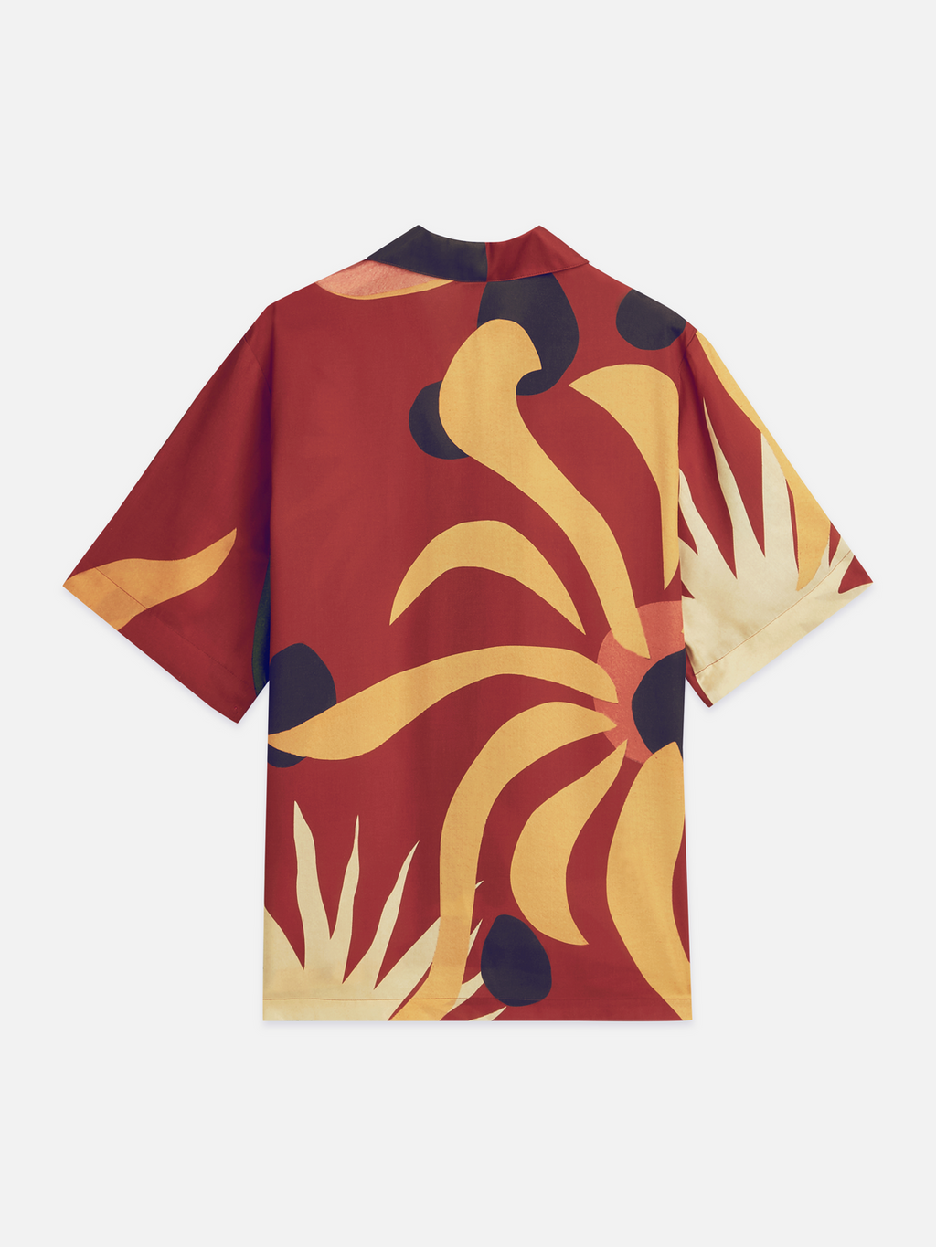 Printed short sleeve relaxed shirt