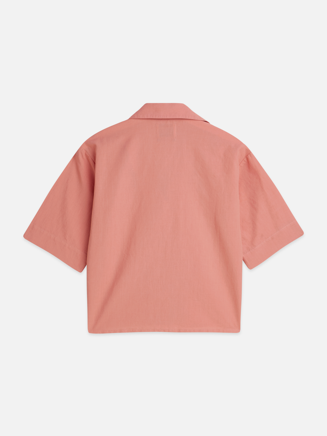 Cotton linen short sleeve shirt