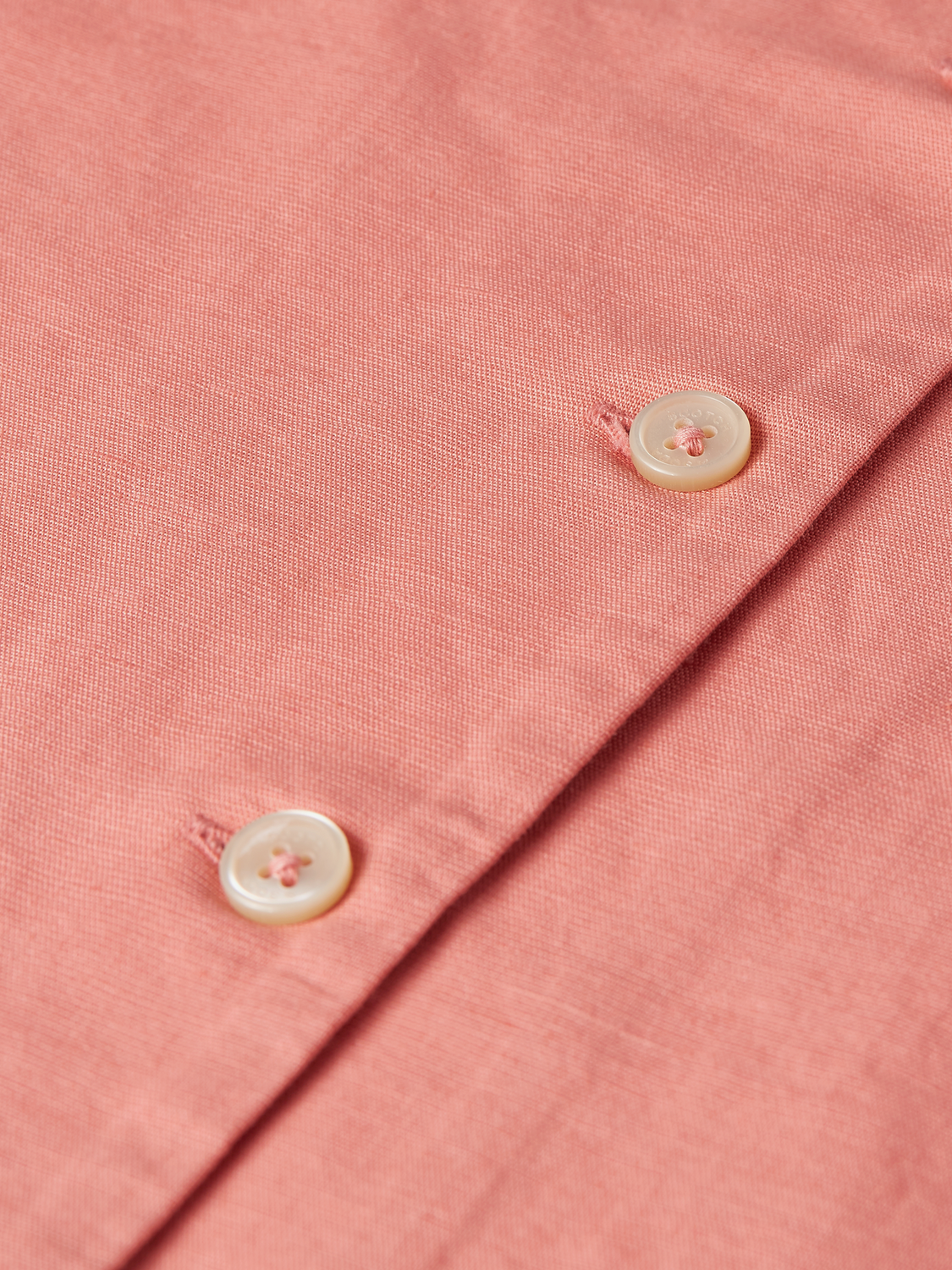 Cotton linen short sleeve shirt