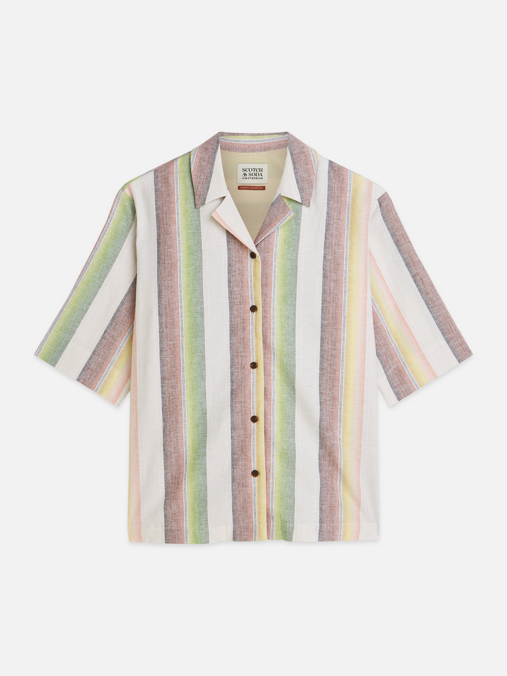 Striped short sleeve shirt