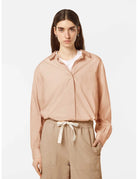 Oversized Cotton Shirt full model shot showing overall fit by Scotch & Soda