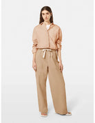 Oversized Cotton Shirt flat lay front view by Scotch & Soda