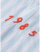 Embroidered Shirt Ocean detail view by Scotch & Soda