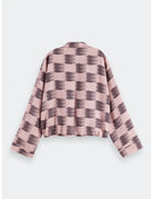 Printed Utility Shirt flat lay back view by Scotch & Soda