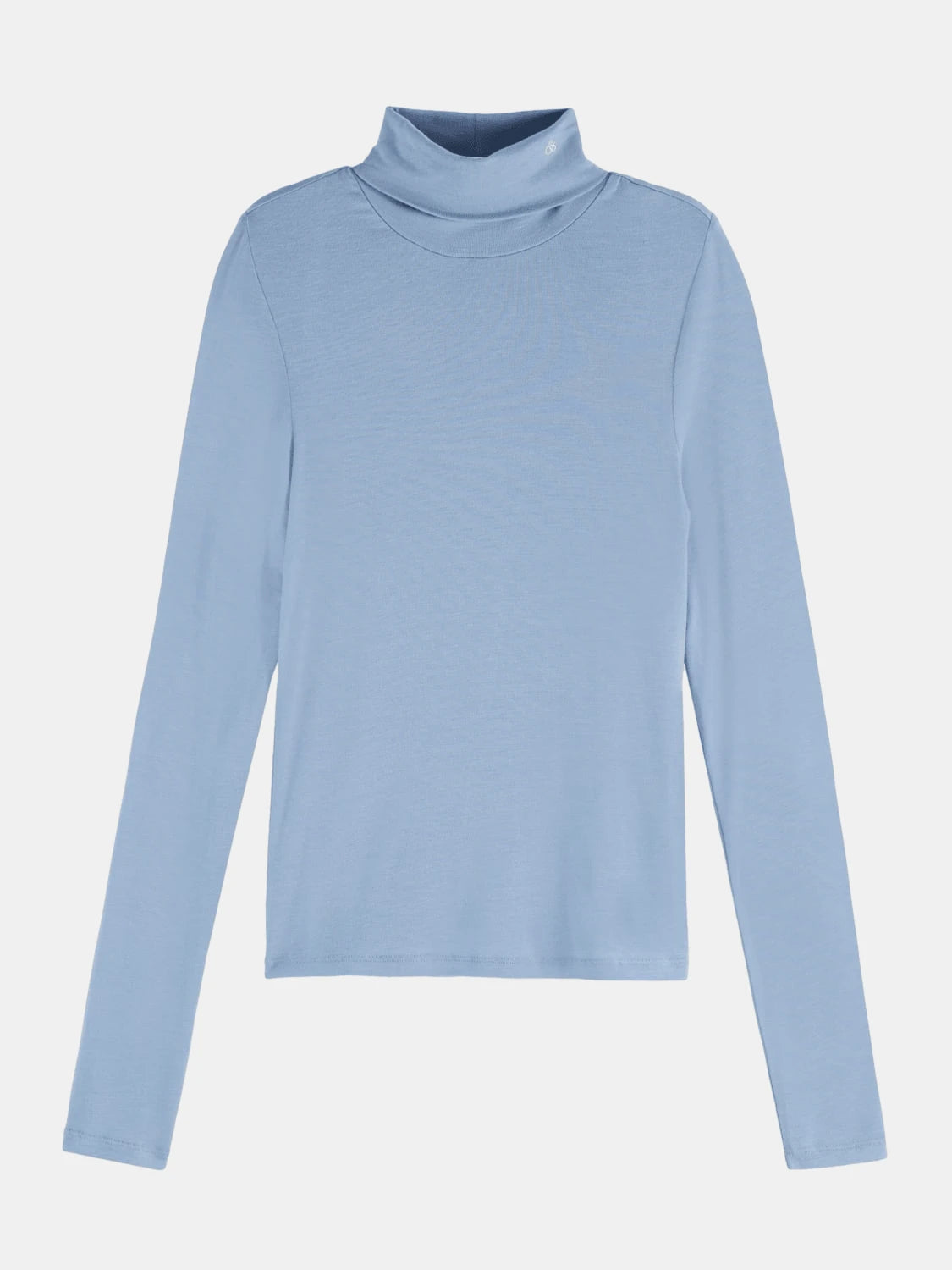 Roll Up Neck Long Sleeve T Shirt Image 2 - Scotch & Soda