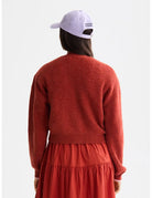 Fuzzy Relaxed Cardigan detail shot showing fabric and craftsmanship by Scotch & Soda