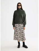 Fuzzy Crew Pullover full model shot showing overall fit by Scotch & Soda