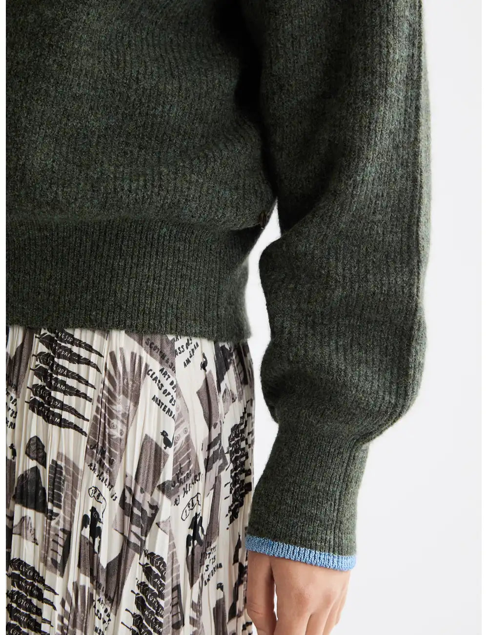 Fuzzy Crew Pullover detail view by Scotch & Soda
