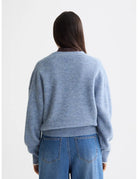 Fuzzy Crew Pullover detail shot showing fabric and craftsmanship by Scotch & Soda