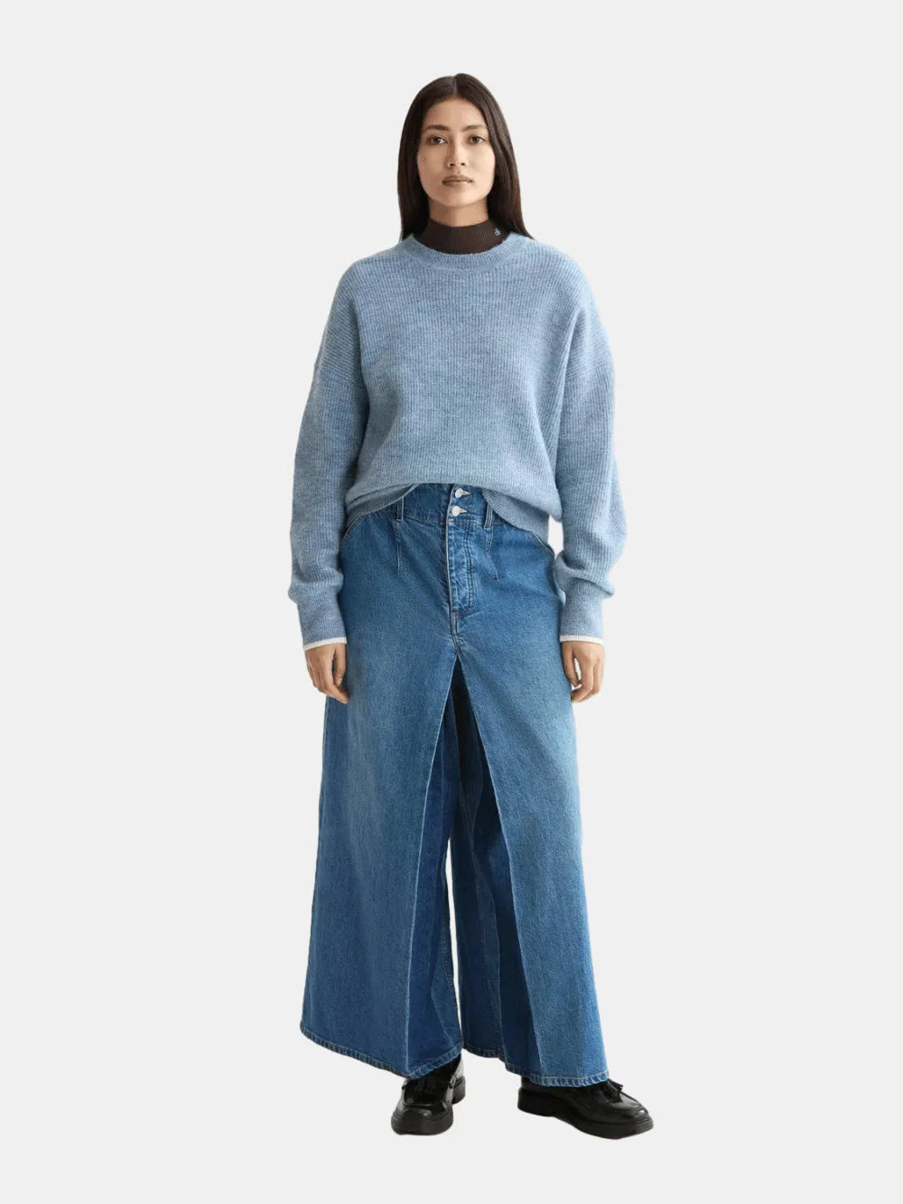 Fuzzy Crew Neck Pullover - Scotch & Soda