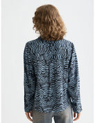 Relaxed Ikat Shirt detail shot showing fabric and craftsmanship by Scotch & Soda