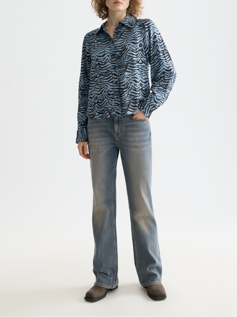 Printed relaxed shirt