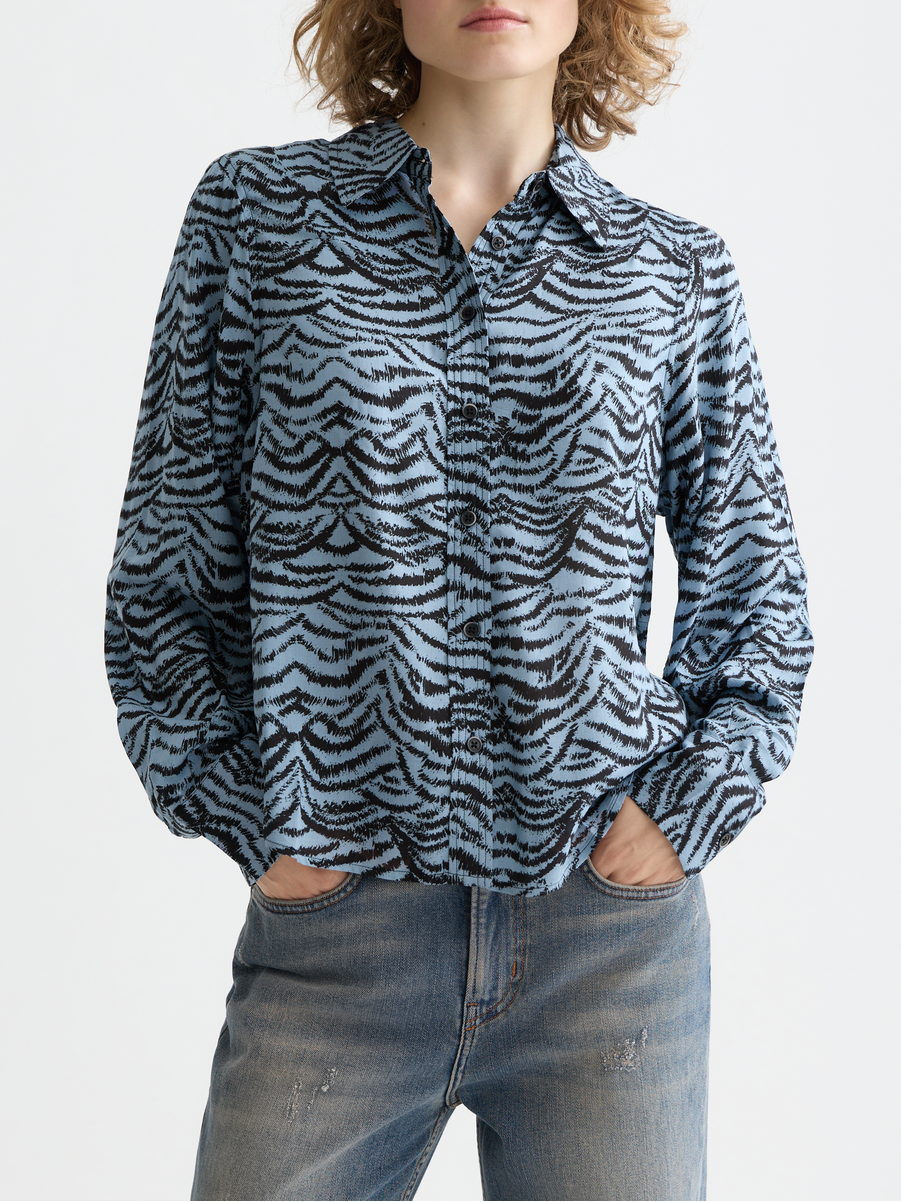 Printed relaxed shirt