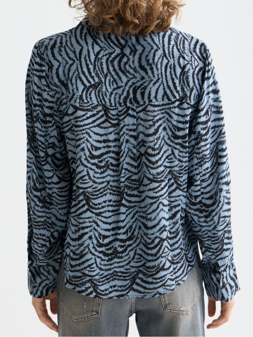 Printed relaxed shirt