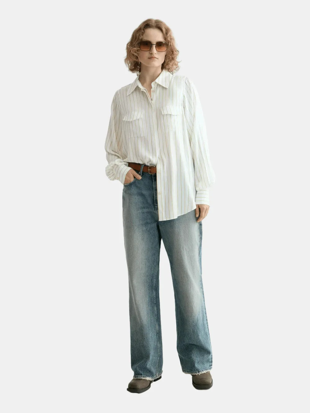 Striped Shirt With Pockets - Scotch & Soda