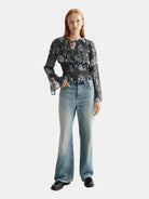 Smocked Waist Top - Scotch & Soda