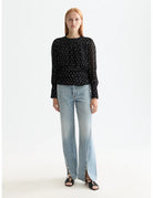 Fil Coupe Top full model shot showing overall fit by Scotch & Soda