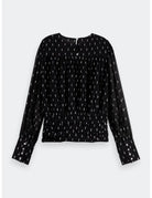 Fil Coupe Top flat lay back view by Scotch & Soda