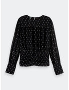 Fil Coupe Top flat lay front view by Scotch & Soda