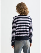 Relaxed Cardigan flat lay back view by Scotch & Soda