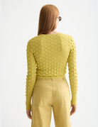 Slash Neck Pullover detail shot showing fabric and craftsmanship by Scotch & Soda