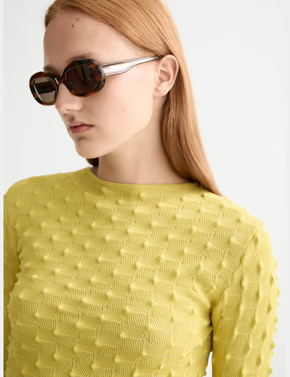 Slash Neck Pullover detail view by Scotch & Soda