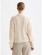 Cable Stitch Pullover detail view by Scotch & Soda