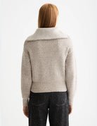 Half Zip Pullover detail shot showing fabric and craftsmanship by Scotch & Soda